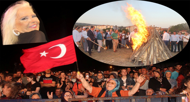 Festival’de yıldızlar Vize’ye indi