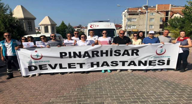 Pınarhisar’da 30 Ağustos Zafer Bayramı yürüyüş etkinliği
