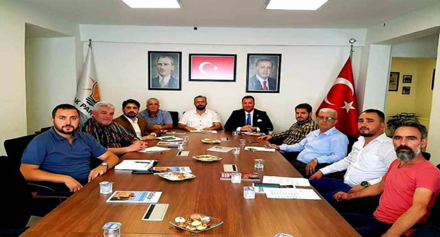 Karasu İlçe Başkanları İstişare Toplantısına katıldı
