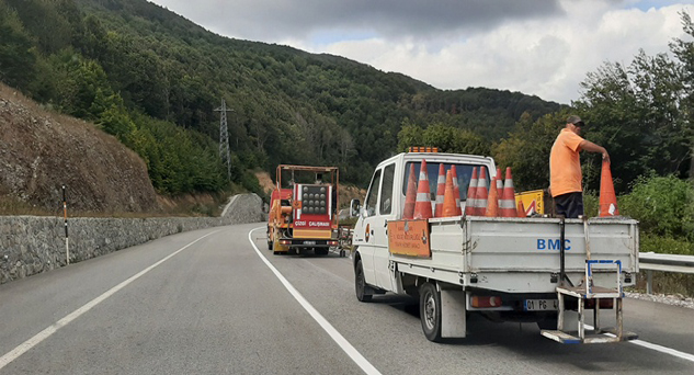 Yollar sisli havalara hazır