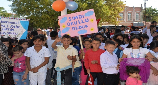 Kırklareli’de yeni eğitim-öğretim heyecanı başladı