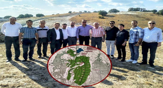 Pınarhisar Yenice Göleti'ni yerinde incelediler