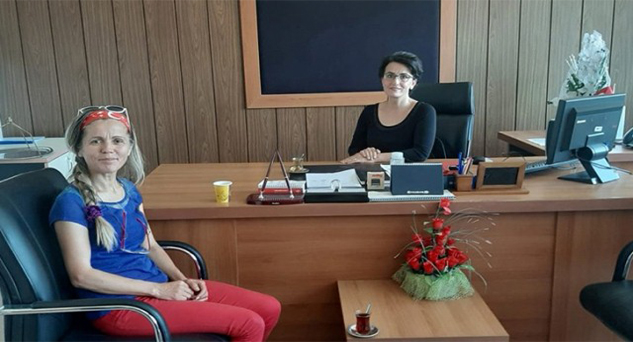 Pınarhisar Mal Müdürü Polat’a “Hayırlı olsun” ziyareti