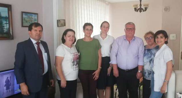 Pınarhisar’ın sağlıkçılarından anlamlı ziyaret