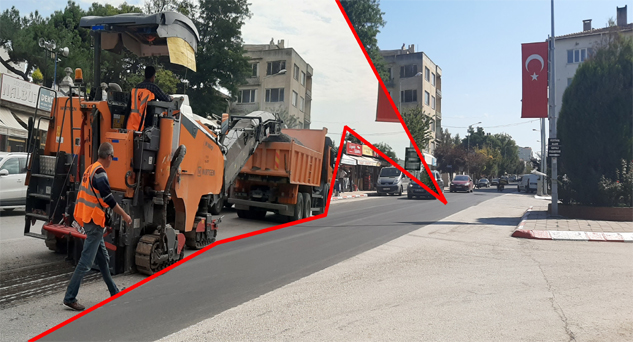 Karayolları’ndan Pınarhisar’a sıcak asfalt