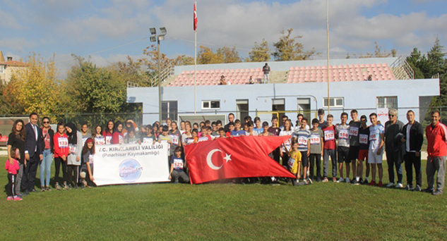 Pınarhisar’da “Cumhuriyet Koşusu” düzenlendi