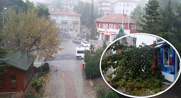 Metoroloji uyardı; Pınarhisar’da etkilendi