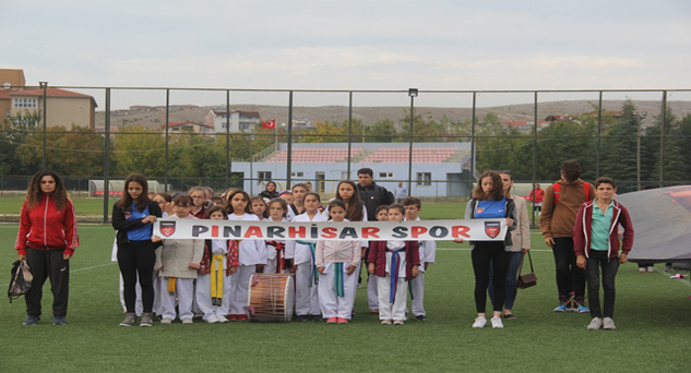 Pınarhisar’da Amatör Spor Haftası coşkusu