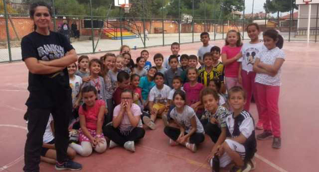 Pınarhisar’daki ilkokullara antrenör desteği