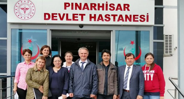 Pınarhisar Devlet Hastanesi’nde denetim