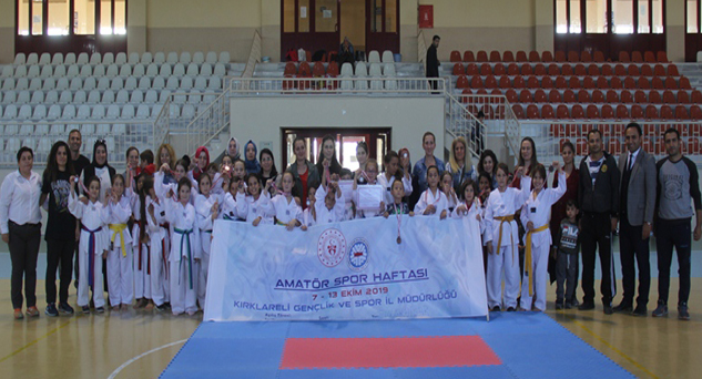 Pınarhisar’da Amatör Spor Haftası dolu dolu geçti