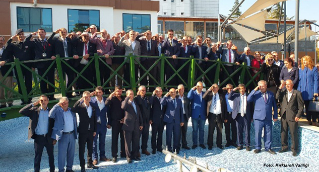 Vali Bilgin Muhtarlar Günü Programında