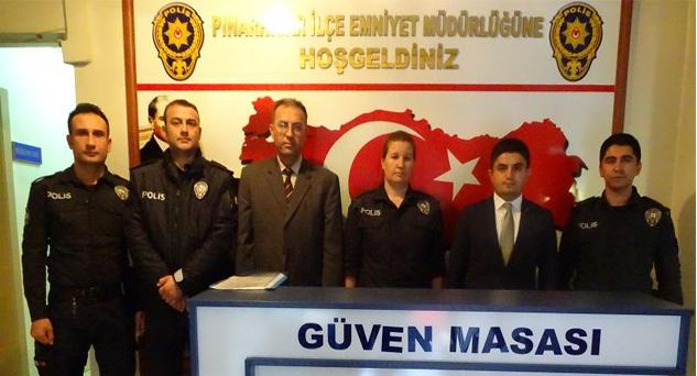 Kaymakam Divli’den Jandarma ve Emniyete ziyaret