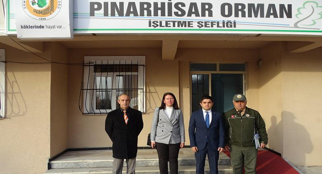 Kaymakam Divli’den Orman İşletme Şefliğine ziyaret