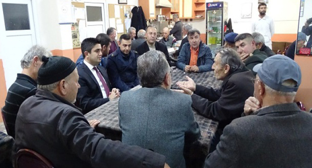 Kaymakam Divli İslambey'i ziyaret etti