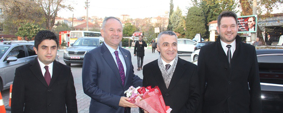 Kaynarca Belediye Başkanı Türker’i ziyaret etti