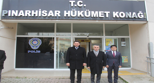 Pınarhisar Vali Bilgin’i ağırladı