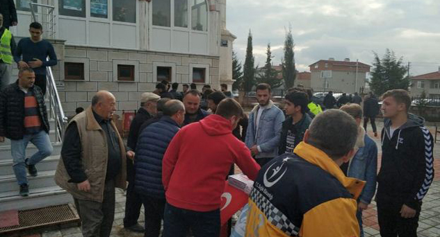 Pınarhisar Ülkü Ocakları’ndan şehitler için lokum