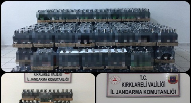 Jandarmadan kaçak içkiye geçit yok