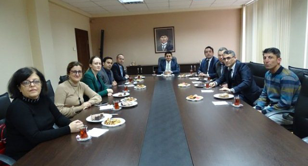 Pınarhisar Kaymakamlığında anlamlı buluşma