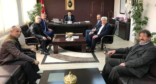 MHP'den Kaymakam Divli'ye ziyaret