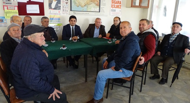 Ataköy ve Osmancık köylerini ziyaret etti