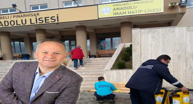 Pınarhisar Belediyesi bakıyor, Kaynarca Belediyesi yapıyor