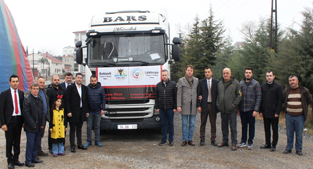 KTSO ve LTSO’dan, Elazığ ve Malatya’ya yardım eli