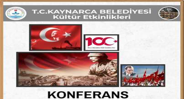 Kaynarca’da konferans verilecek