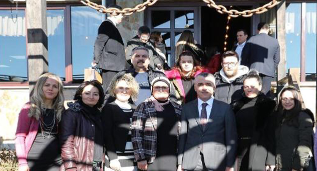 Basın Mensupları ile kahvaltıda buluştu