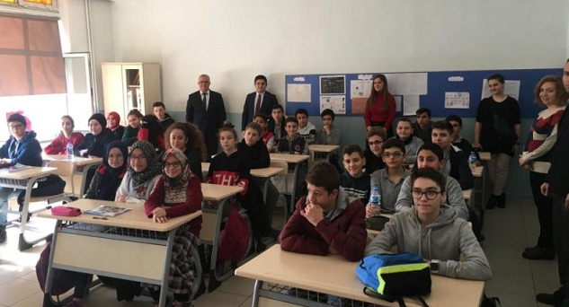 Kaymakamdan Pınarhisar İmam Hatip Ortaokulu’na ziyaret