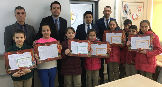 Pınarhisar’da karne heyecanı