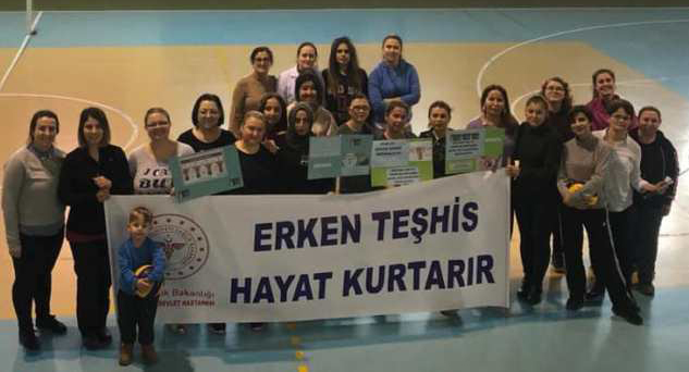 Pınarhisar’da Serviks Kanserine dikkat çekildi