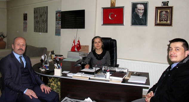 Müftü Uluçınar’dan Gazetemize ziyaret
