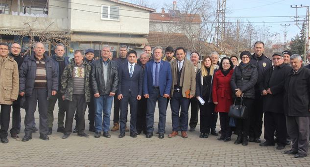Cevizköy’ü ziyaret ettiler