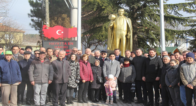 Atatürk Anıtı açıldı