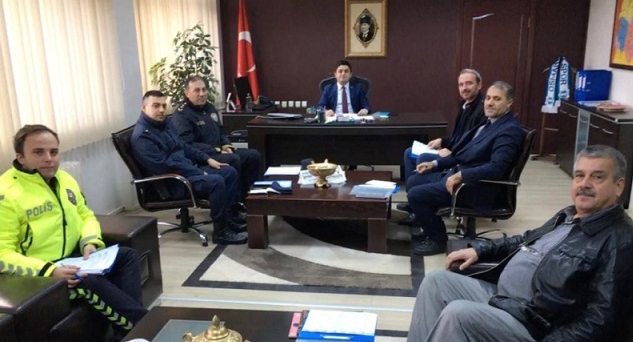 İlçe Trafik Komisyonu Toplantısı yapıldı
