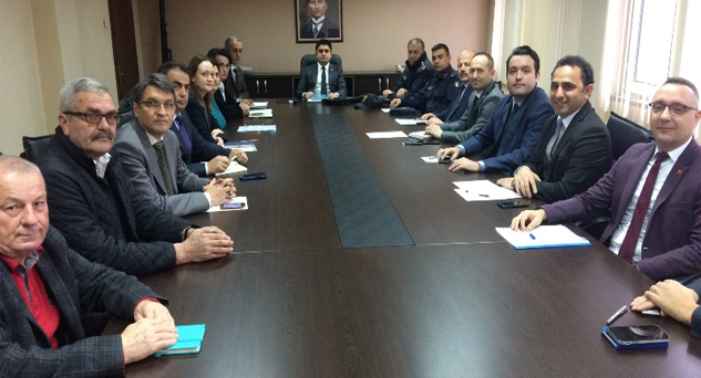 Pınarhisar’da “Değerlendirme ve Koordinasyon Toplantısı”