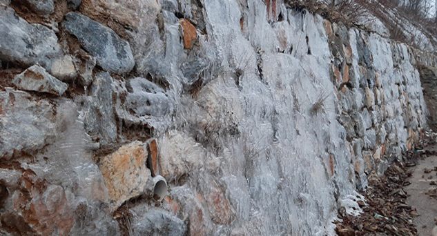 Istrancalar’da seyirlik “Buz” manzaraları