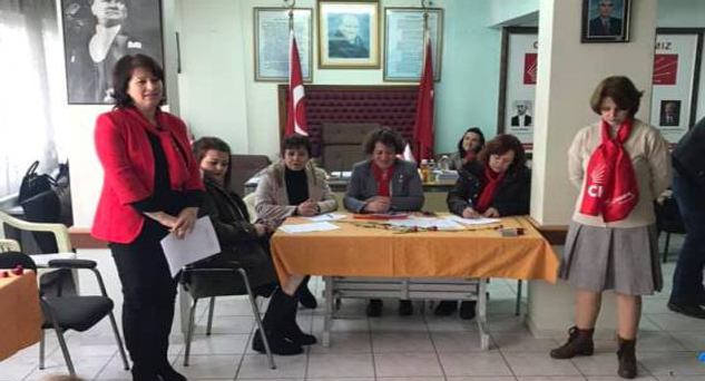 CHP Pınarhisar Kadın Kolları seçimi yapıldı