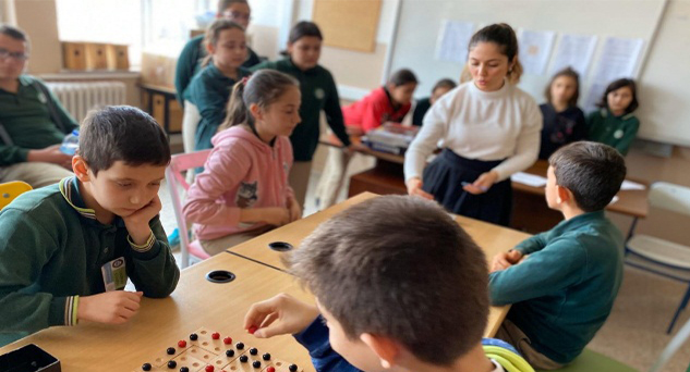 Cevizköy Ortaokulu’nda zeka oyunları yarışması