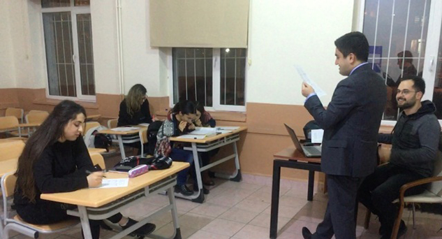 Kaymakam Divli’den kurs ziyareti