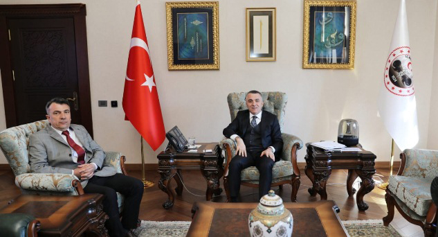 İslambeyli Muhtarından Vali Bilgin’e ziyaret