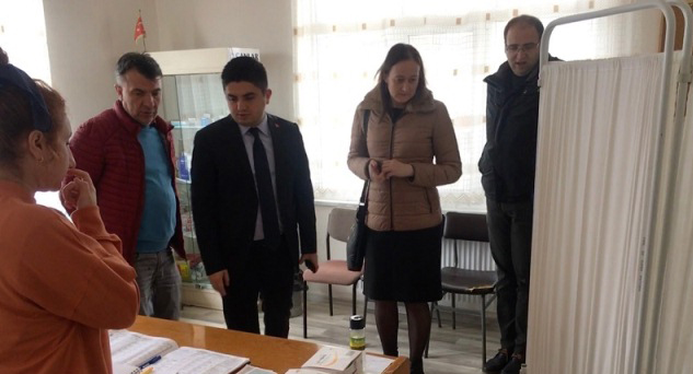 Sağlık Evlerinin durumlarını inceledi