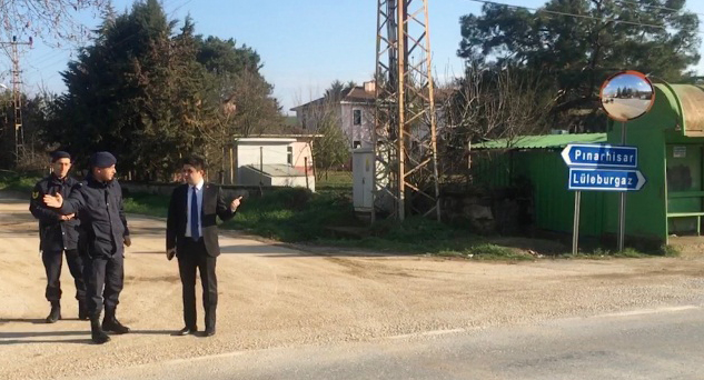 Pınarhisar’da trafik güvenliği aynaları