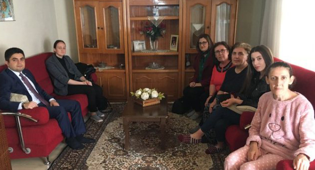 Kaymakam Divli’den “Geçmiş Olsun” ziyareti