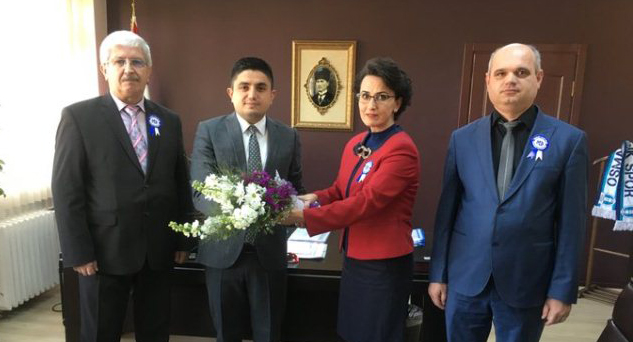 Mal Müdürlüğü’nden Kaymakam Divli’ye ziyaret
