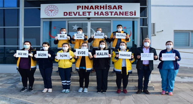 Evde kal Pınarhisar