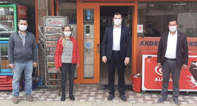 CHP Pınarhisar İlçe Başkanı Akdeniz’i ziyaret etti