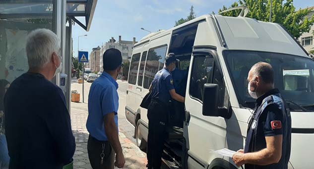 Toplu taşıma araçları denetleniyor